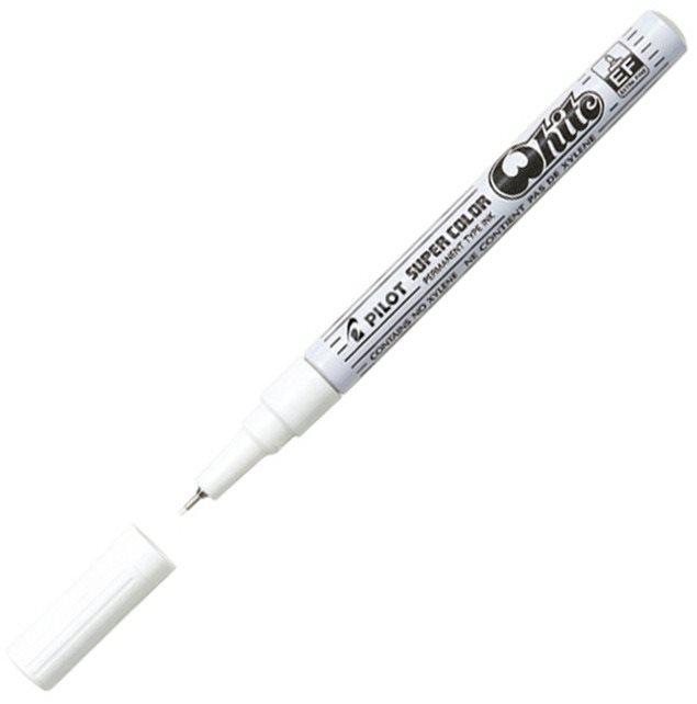 PILOT Super Color EF, biely