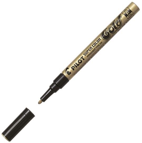 PILOT Super Color F, zlatý