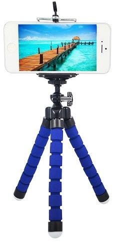 TopQ statív na mobilný telefón modrý