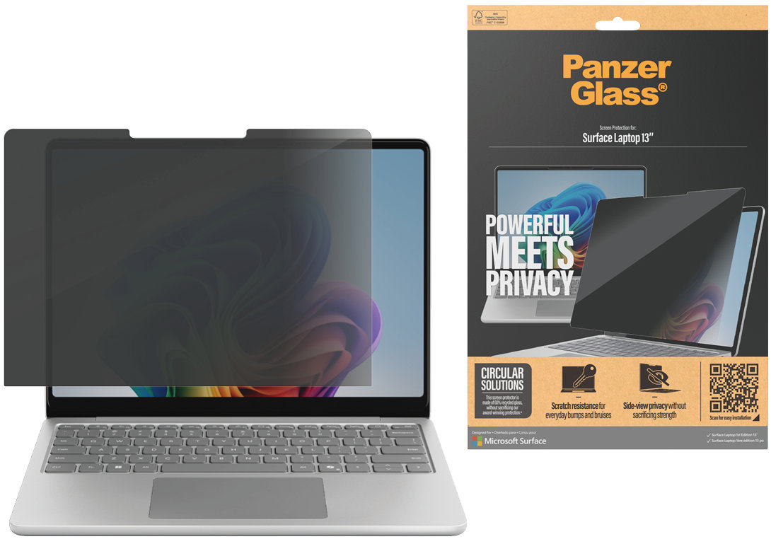PanzerGlass Privacy Microsoft Surface Laptop 1st Edition 13"