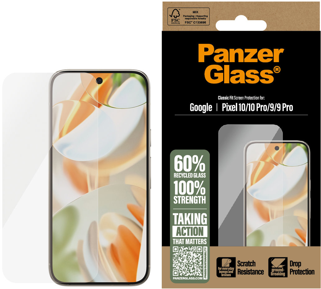 PanzerGlass Google Pixel 10/10 Pro/9/9 Pro