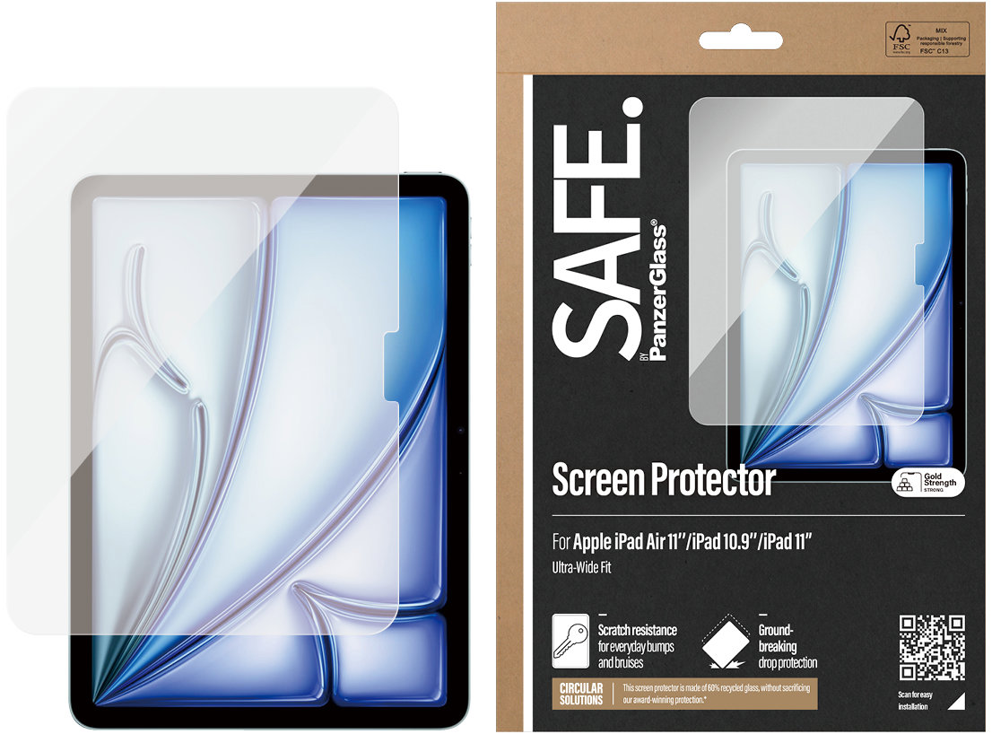 PanzerGlass SAFE Apple iPad Air 11/iPad 10.9/iPad 11