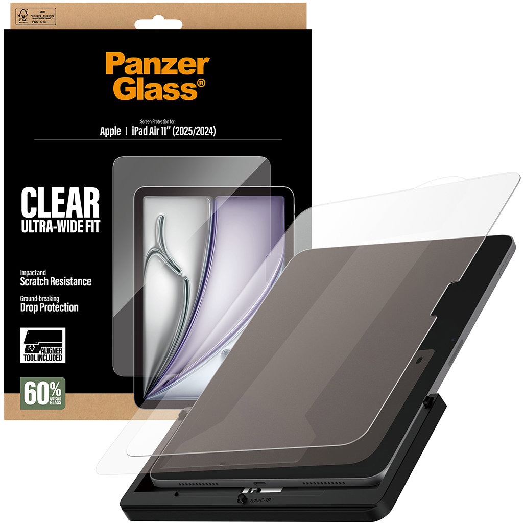 PanzerGlass Apple iPad Air 11 (2025 – 2024) s inštalačným rámčekom