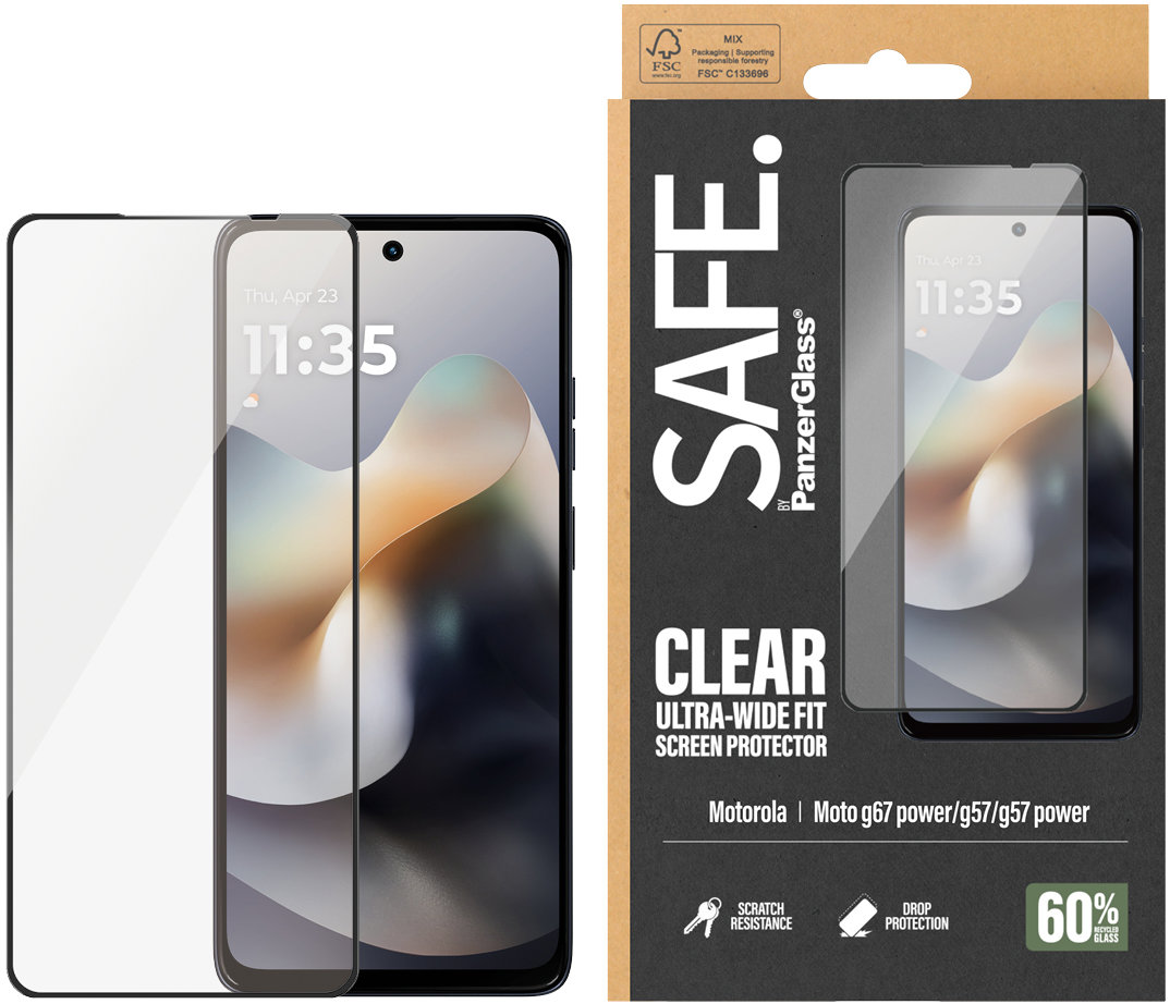 PanzerGlass SAFE Motorola Moto G67 Power 5G/G57 5G/G57 Power 5G