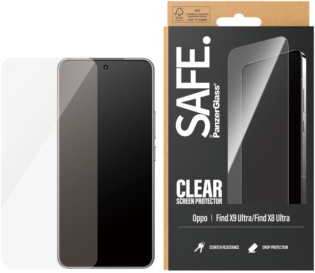 PanzerGlass SAFE Oppo Find X9 Ultra/Find X8 Ultra