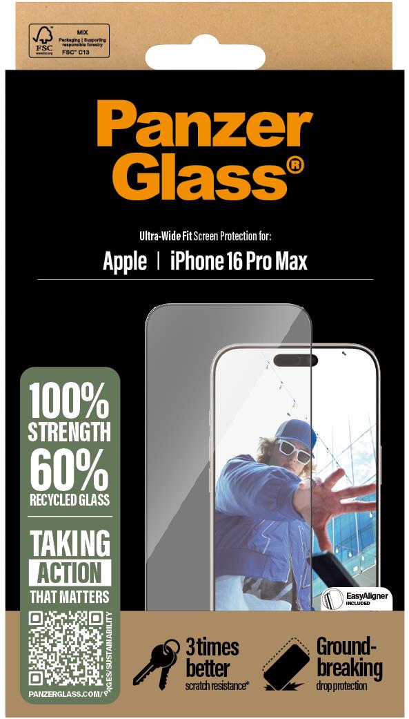 PanzerGlass Apple iPhone 16 Pro Max s inštalačným rámčekom