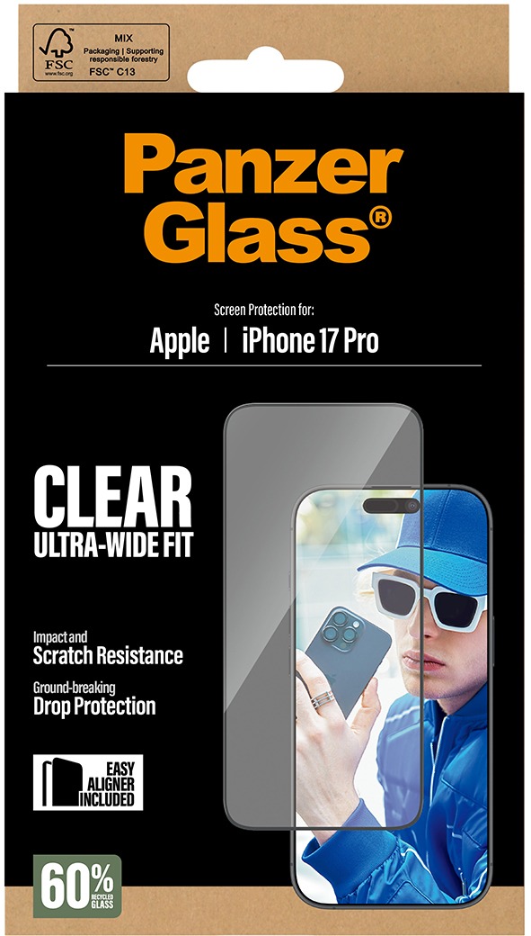 PanzerGlass Apple iPhone 17 Pro s inštalačným rámčekom