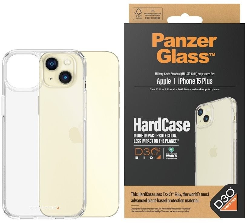 PanzerGlass HardCase Apple iPhone 15 Plus s ochrannou vrstvou D3O