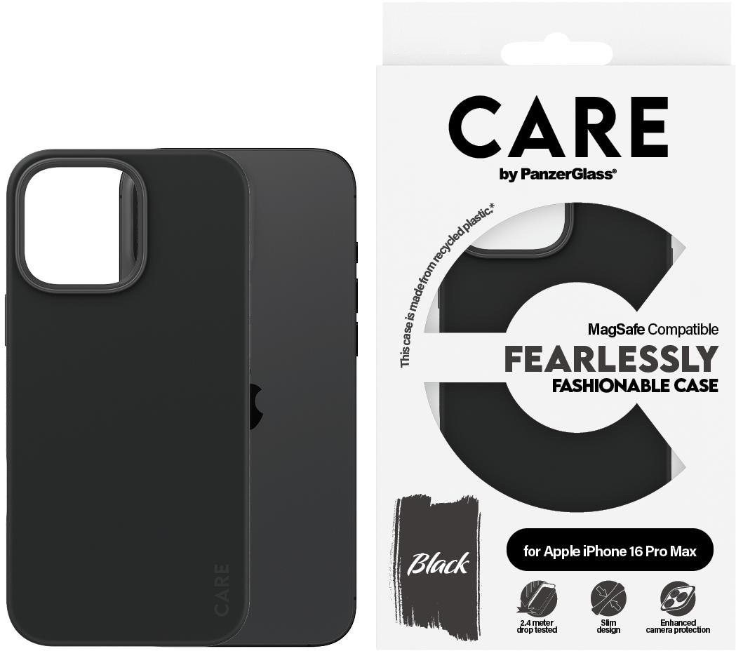 PanzerGlass CARE kryt Apple iPhone 16 Pro Max MagSafe Fearlessly čierny