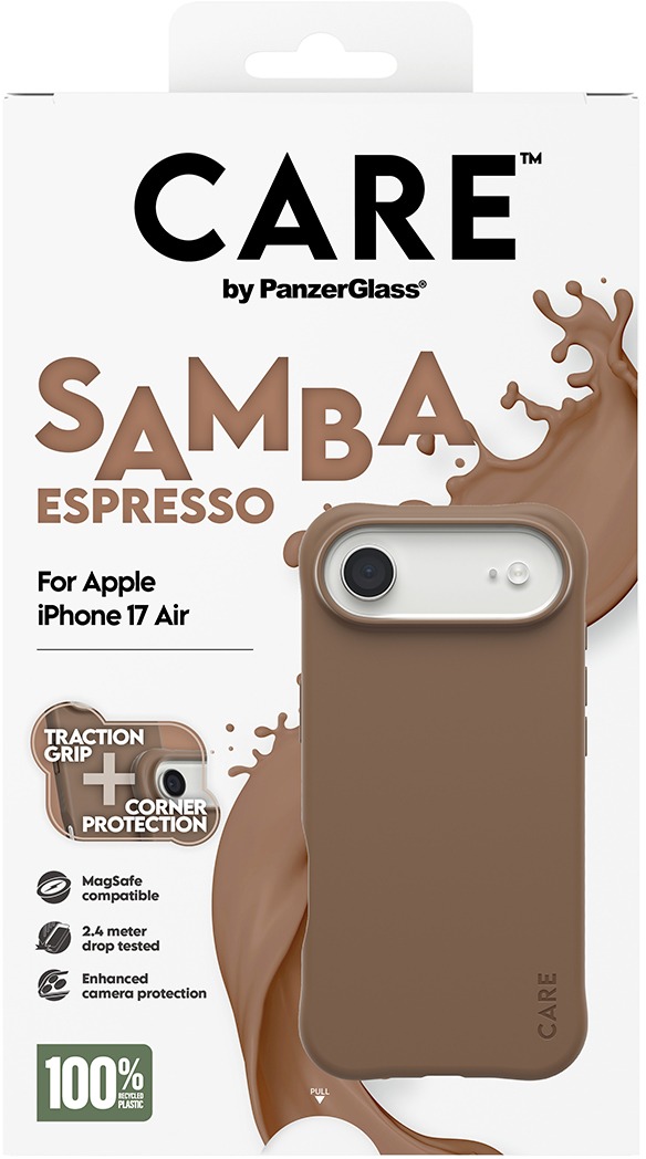 PanzerGlass CARE kryt Apple iPhone Air MagSafe Samba Espresso