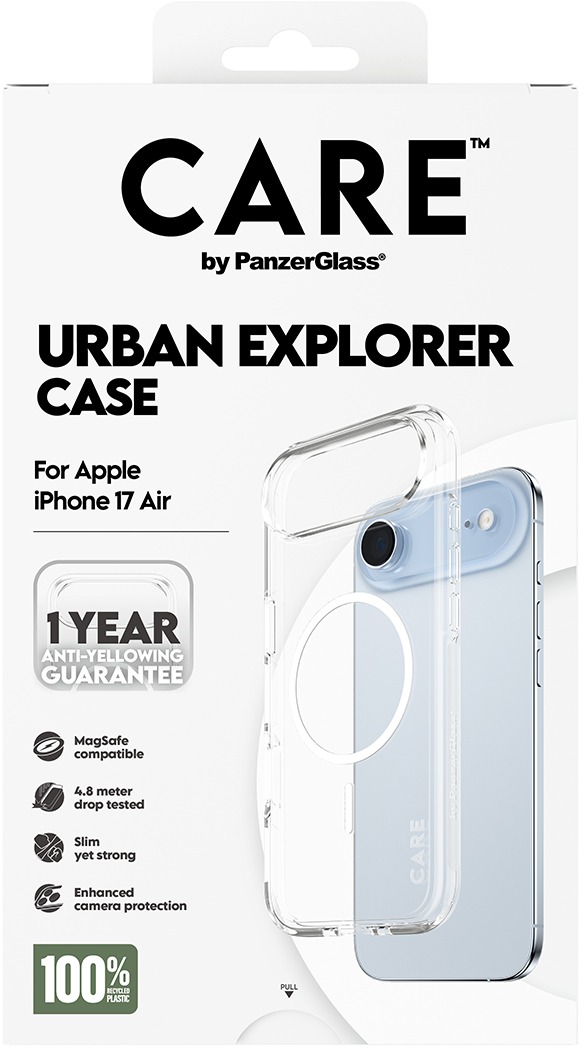 PanzerGlass CARE kryt Apple iPhone Air Urban číry/biely MagSafe