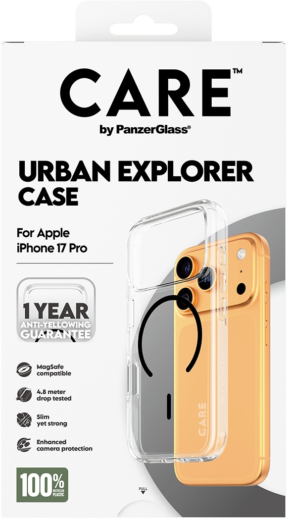 PanzerGlass CARE kryt Apple iPhone 17 Pro Urban číry/čierny MagSafe