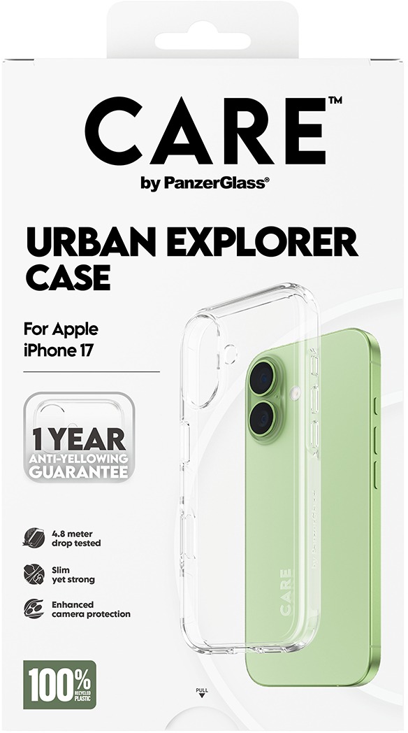 PanzerGlass CARE kryt Apple iPhone 17 Urban číry