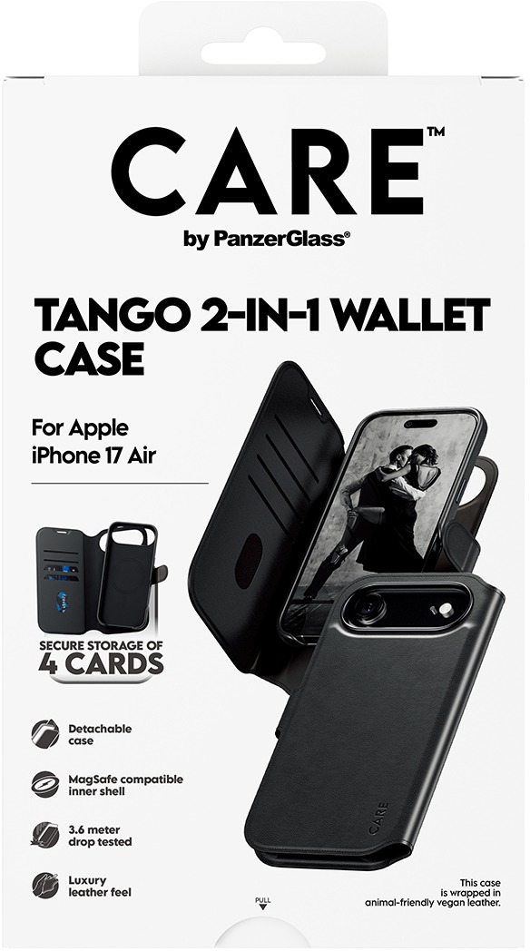 PanzerGlass CARE puzdro Apple iPhone Air MagSafe Tango 2 v 1 Wallet