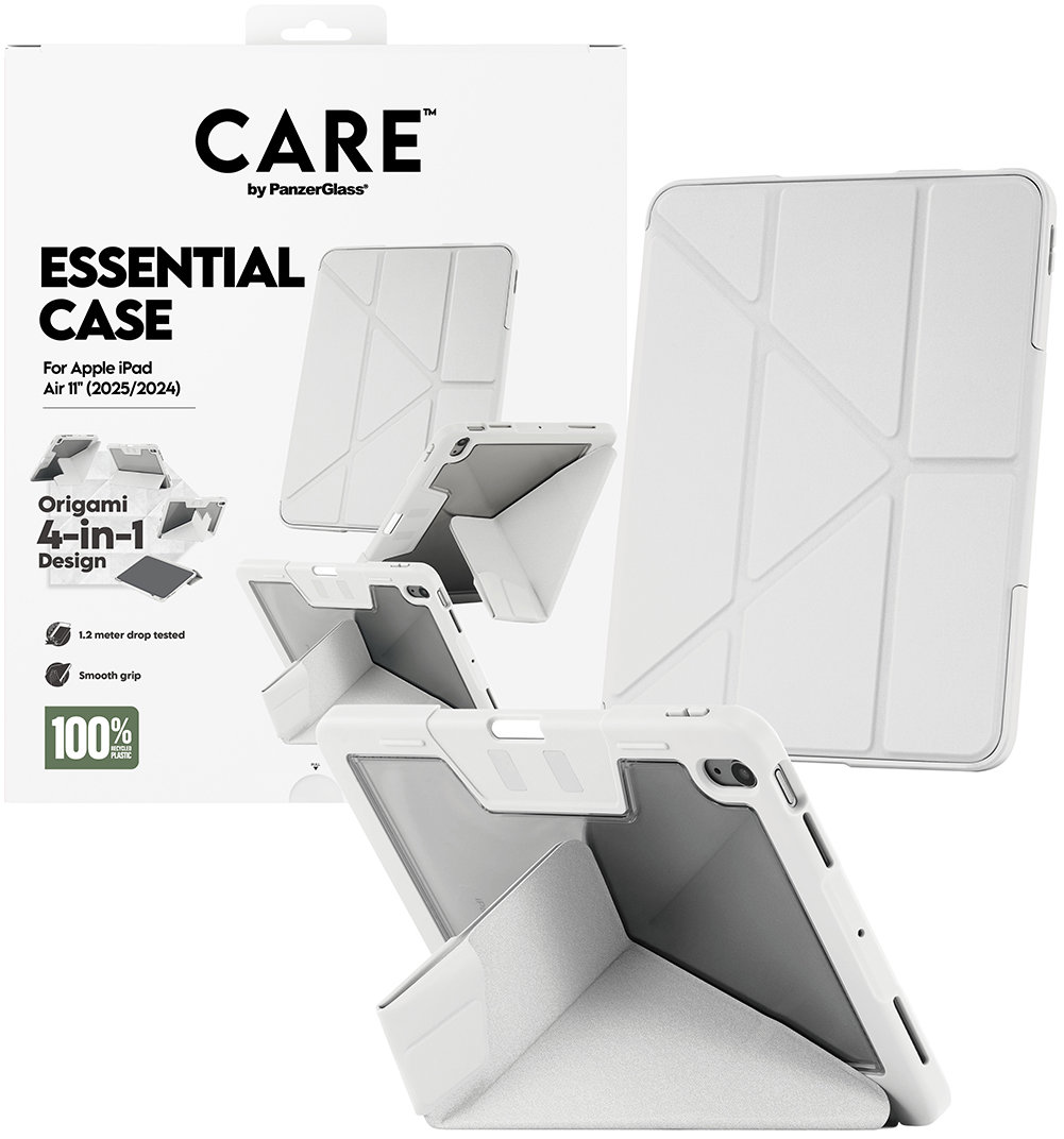 PanzerGlass CARE 4 v 1 kryt Apple iPad Air 11 sivý