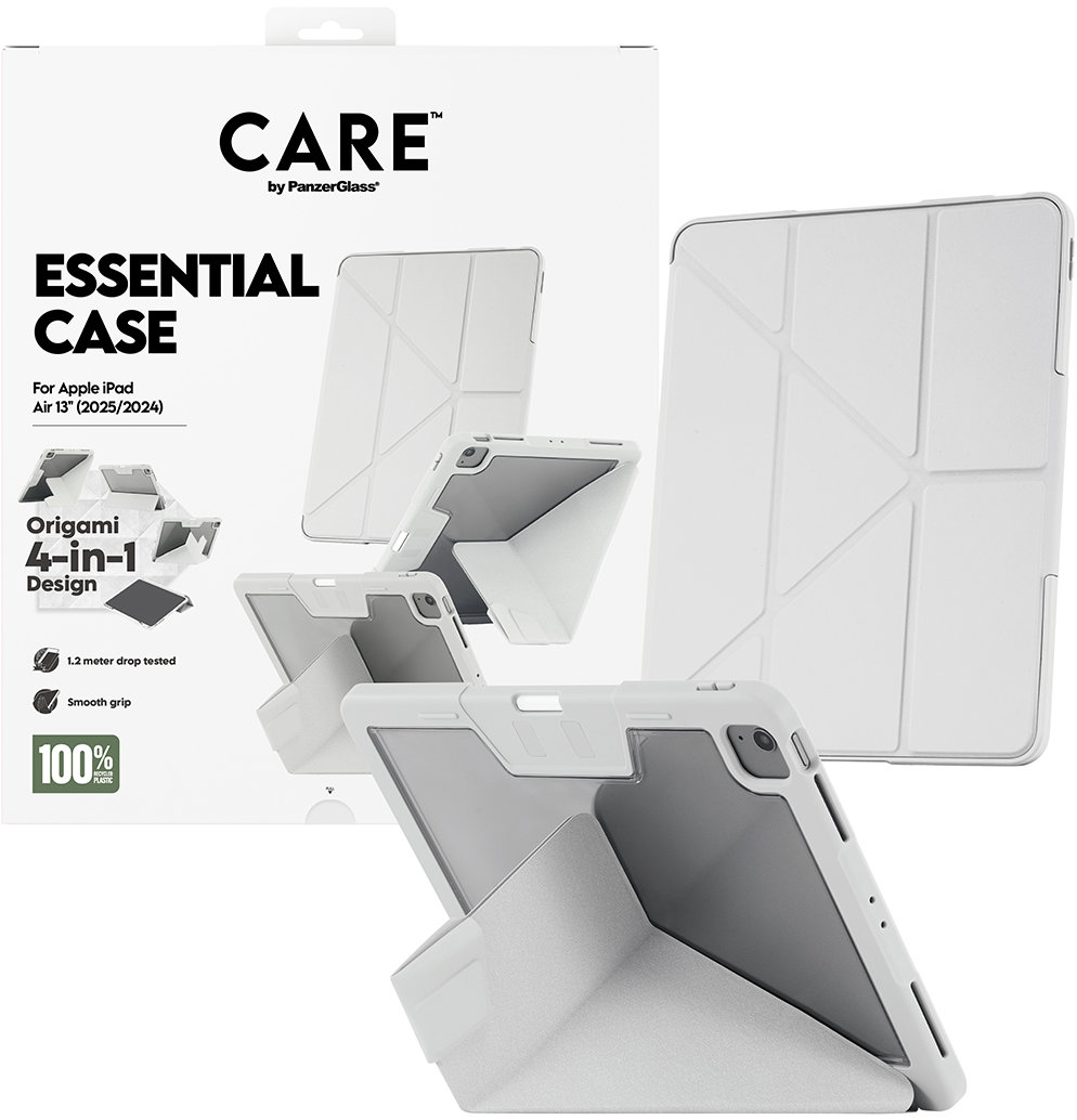 PanzerGlass CARE 4 v 1 kryt Apple iPad Air 13 sivý