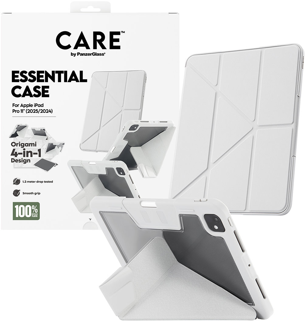PanzerGlass CARE 4 v 1 kryt Apple iPad Pro 11 sivý