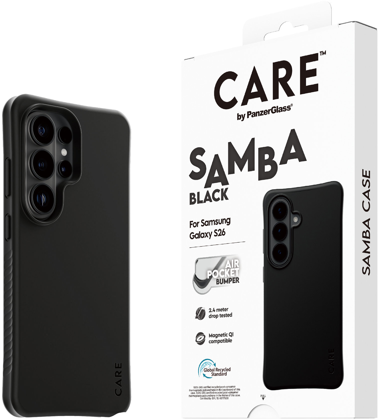 PanzerGlass CARE kryt Samsung Galaxy S26 Ultra Samba čierny/biely Qi