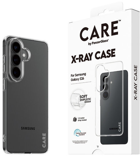PanzerGlass CARE kryt Samsung Galaxy S26 X-Ray číry