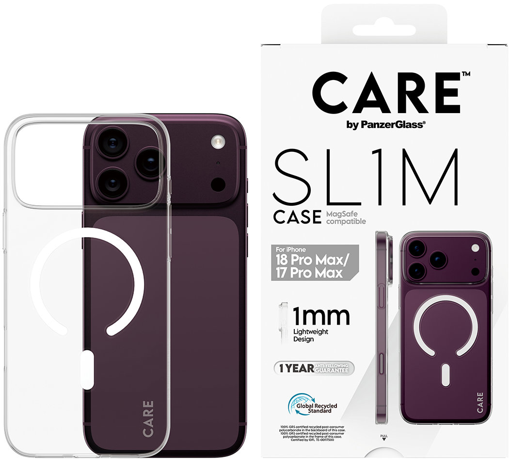 PanzerGlass CARE kryt Apple iPhone 18 Pro Max/17 Pro Max SL1M MagSafe číry