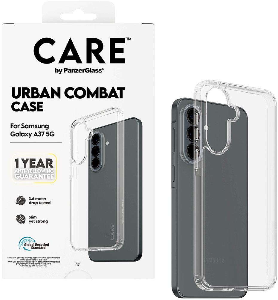 PanzerGlass CARE kryt Samsung Galaxy A37 Urban číry