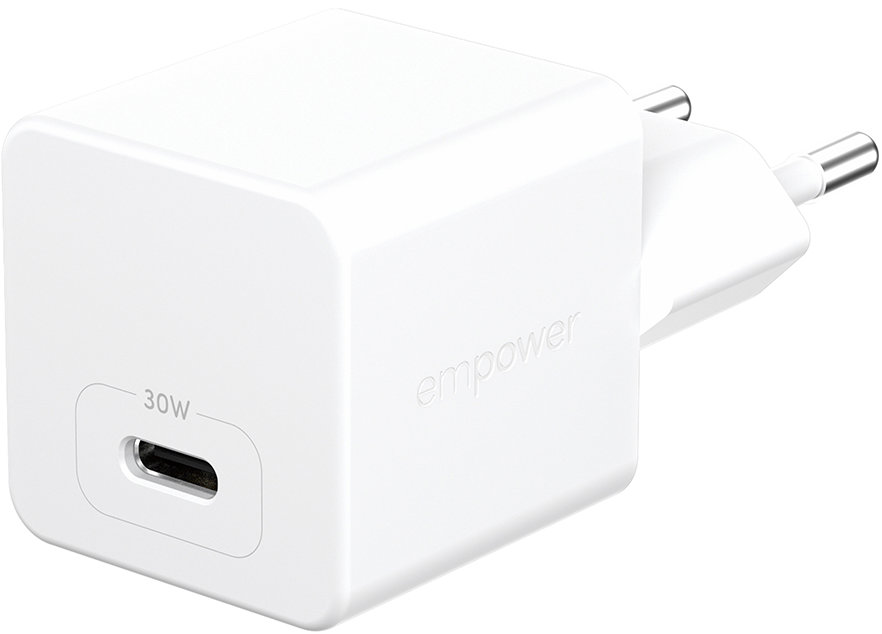 PanzerGlass Empower nabíjačka Turbo GaN 30 W 1× USB-C, biela