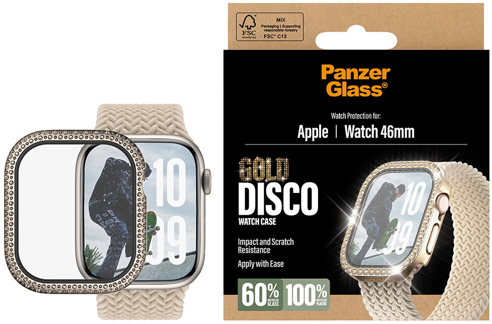 PanzerGlass Apple Watch 11/10 46 mm s ochranným sklom