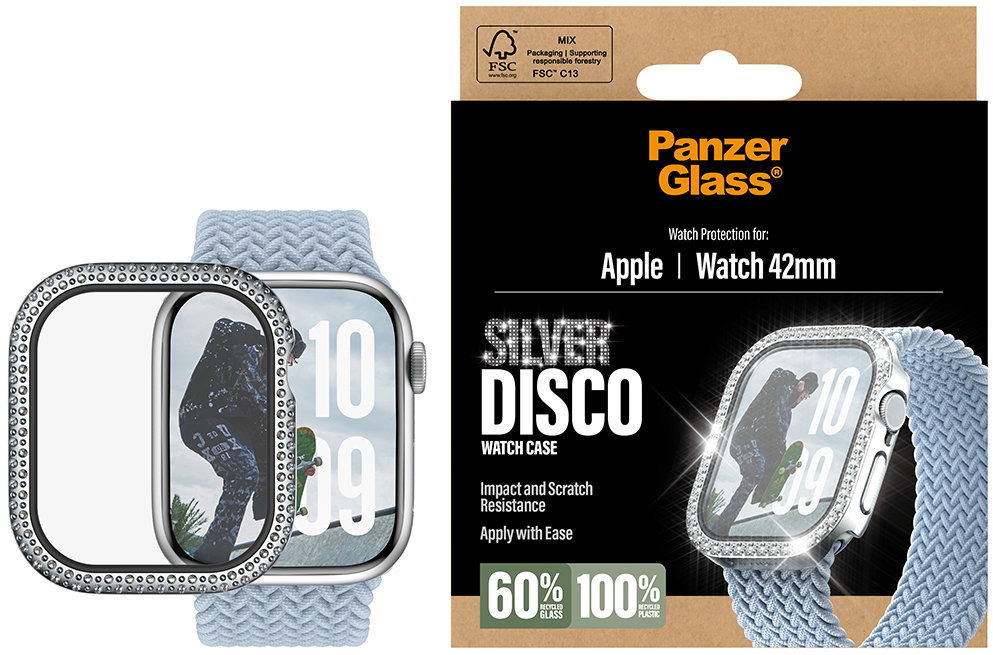 PanzerGlass Apple Watch 11/10 42 mm s ochranným sklom