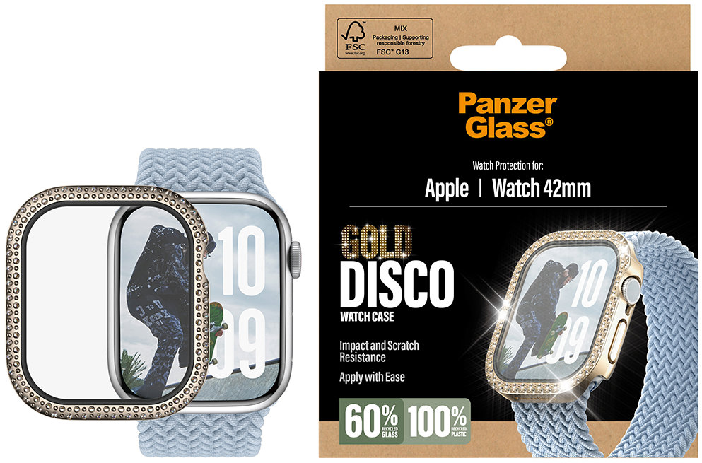 PanzerGlass Apple Watch 11/10 42 mm s ochranným sklom