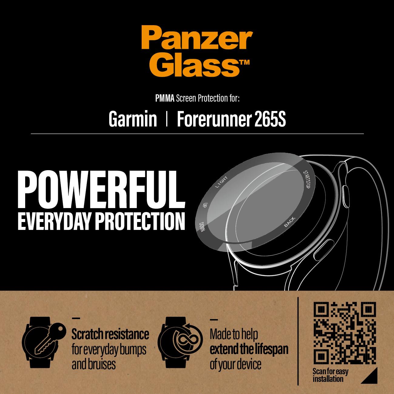 PanzerGlass Garmin Forerunner 265s