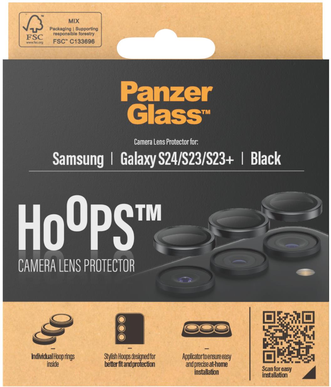 PanzerGlass HoOps Samsung Galaxy S24 (ochrana šošoviek fotoaparátu)