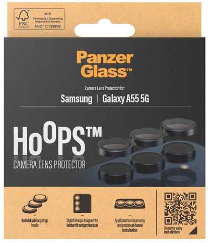PanzerGlass HoOps Samsung Galaxy A55 5G (ochrana šošoviek fotoaparátu)