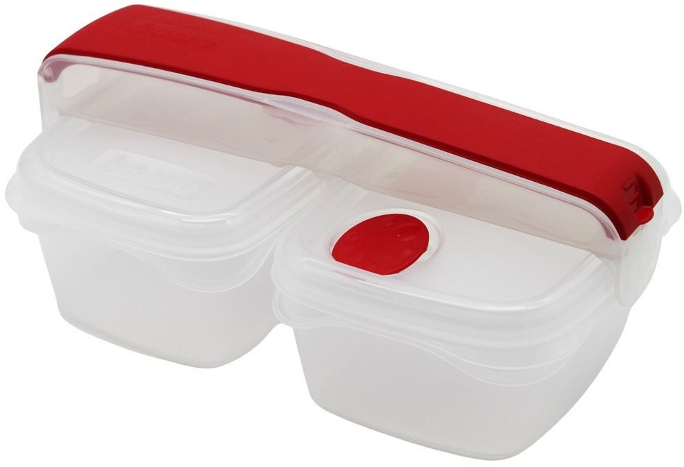 Bama Desiatová súprava na uchovanie a prepravu jedla, transparentná