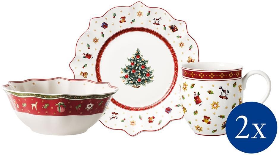 VILLEROY & BOCH TOY'S DELIGHT biela, 6 ks
