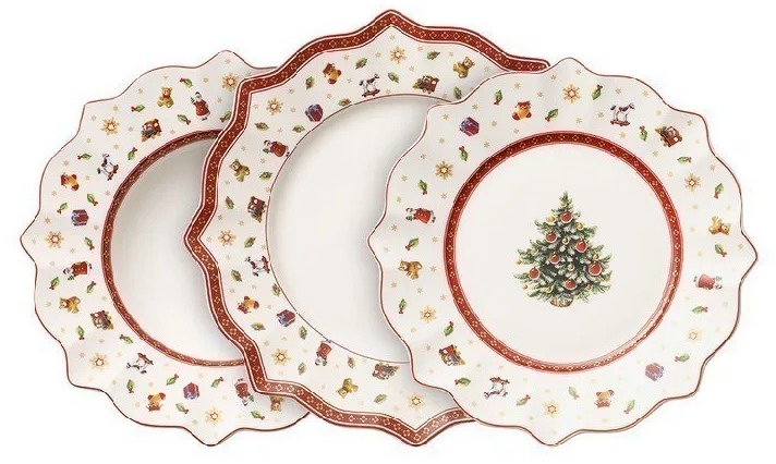 VILLEROY & BOCH TOY'S DELIGHT biela, 12 ks