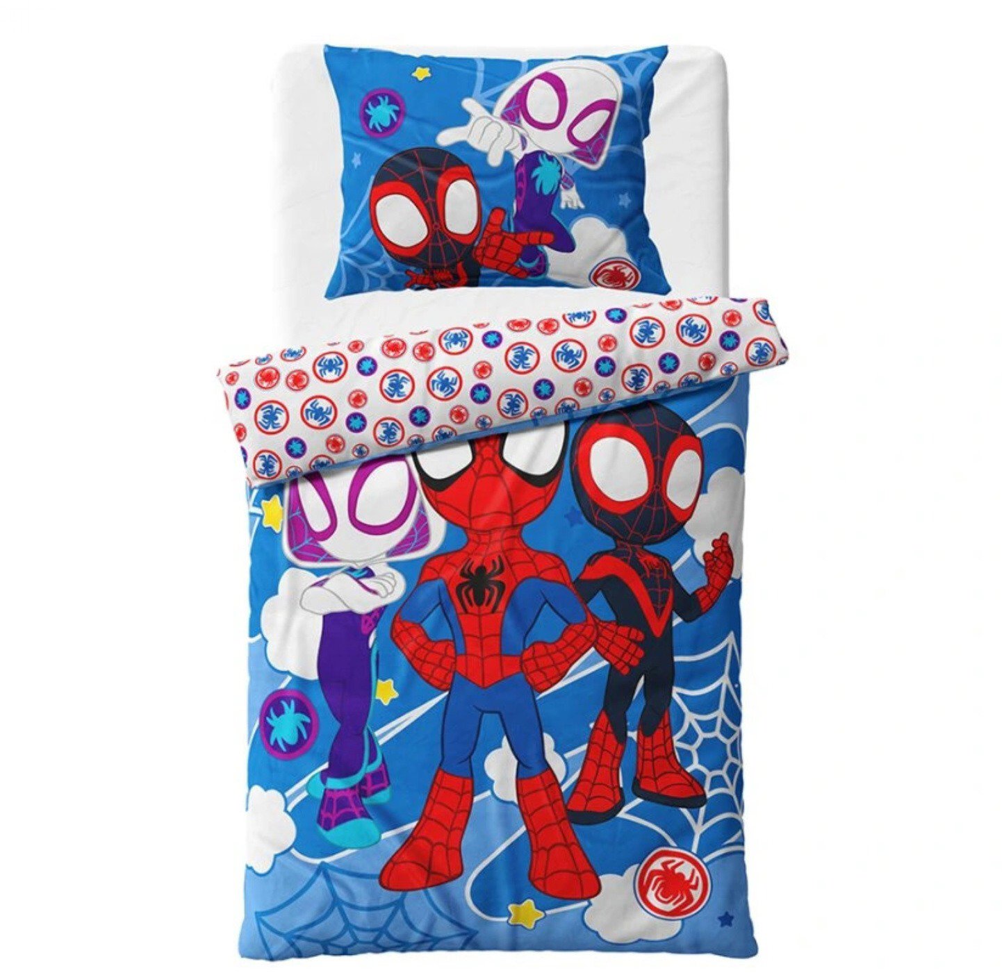 CARBOTEX Mikroplyšové Spidey Úžasní priatelia 140 × 200, 70 × 90 cm