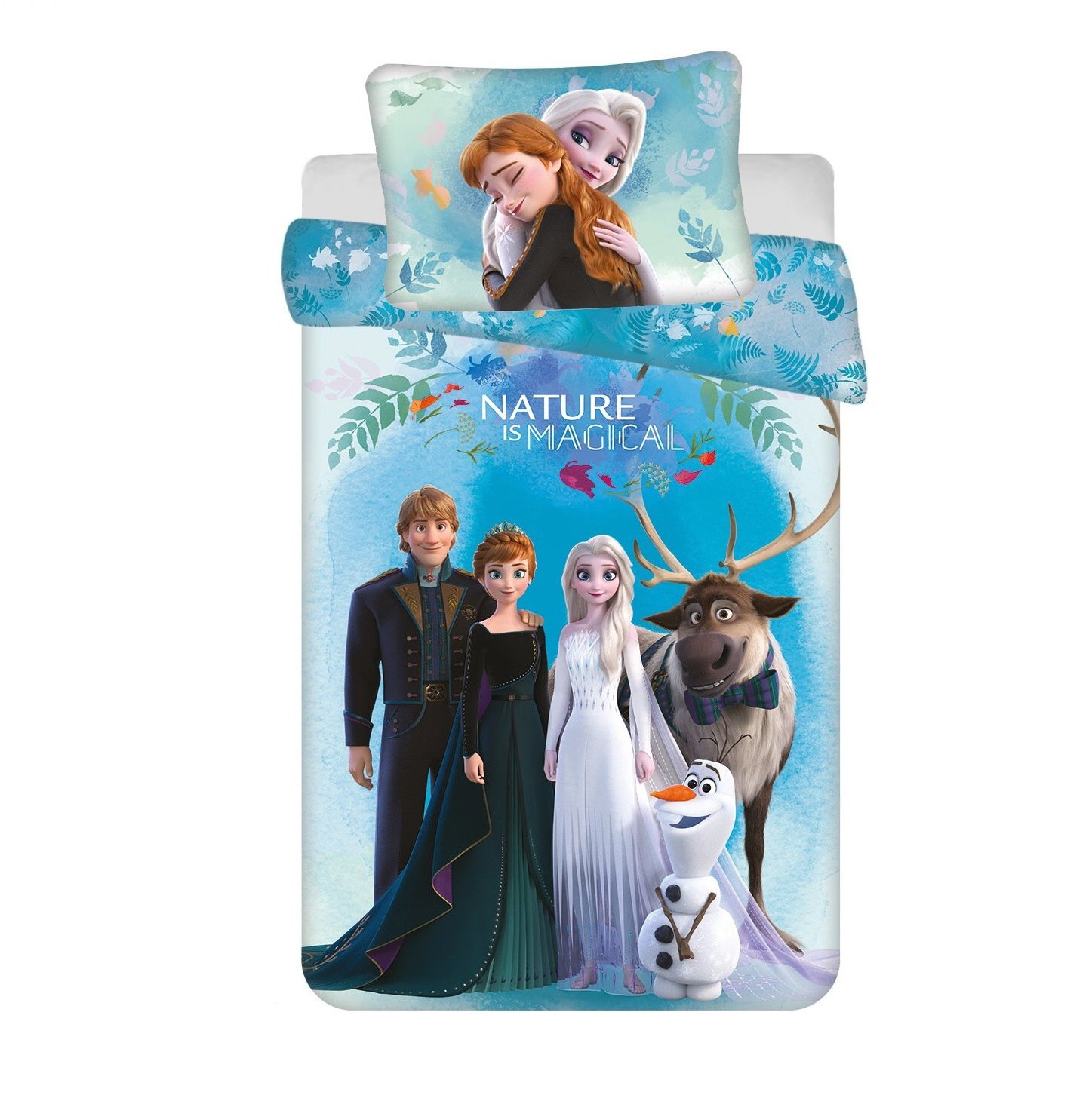 Jerry Fabrics Disney Frozen Blue 03 baby 100 × 135, 40 × 60 cm