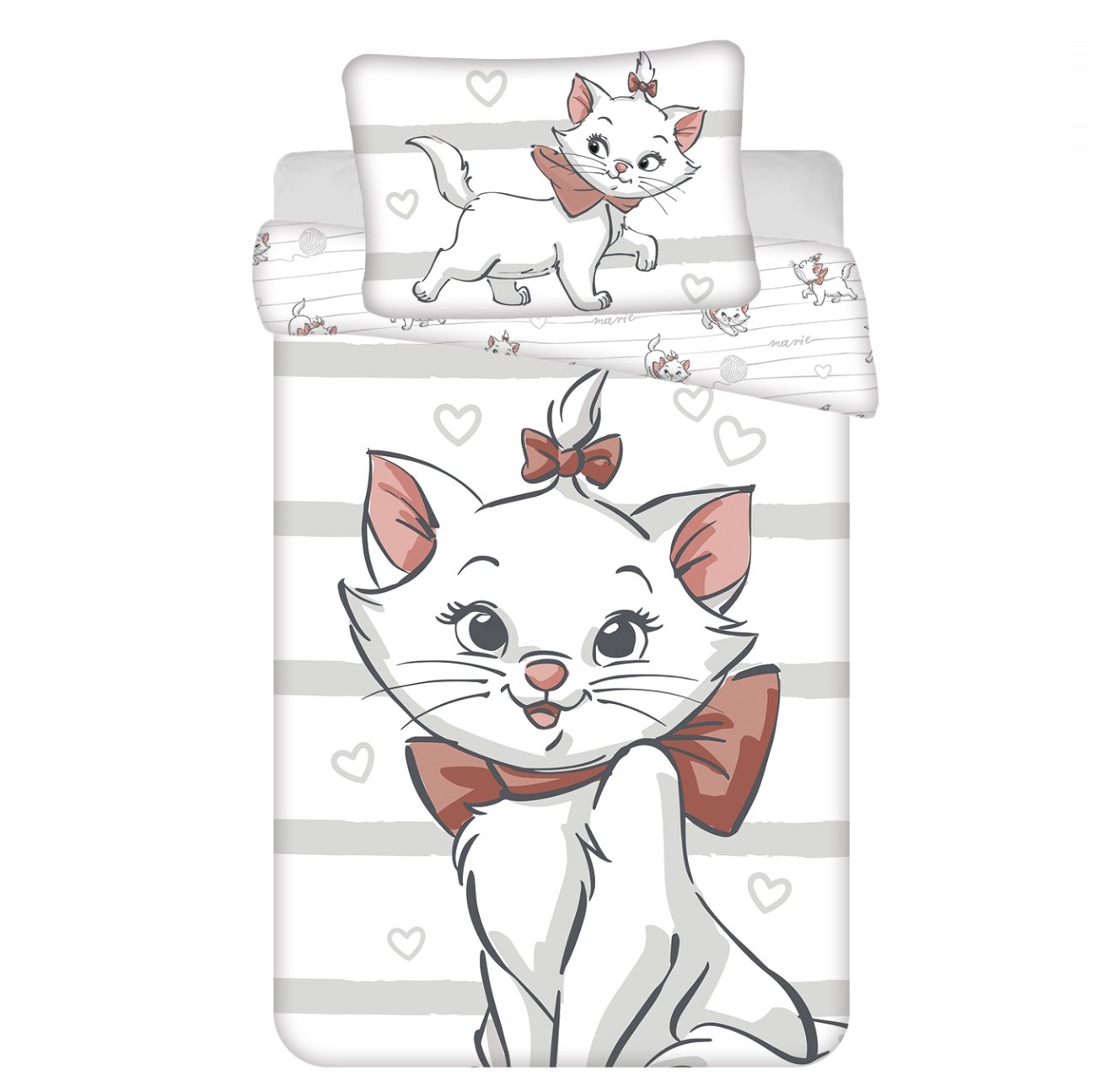 Jerry Fabrics Marie Cat Bow dieťa 100 × 135, 40 × 60 cm