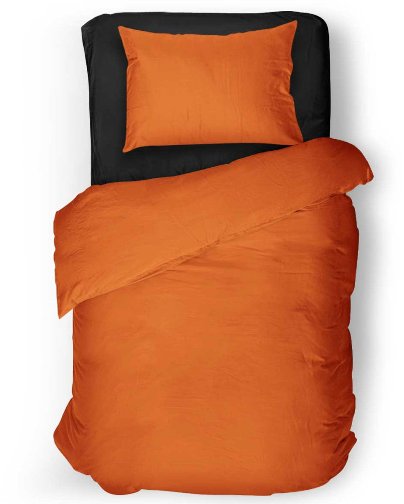 IMPAR Obliečky Oranžové, 140 × 200 cm + 90 × 70 cm