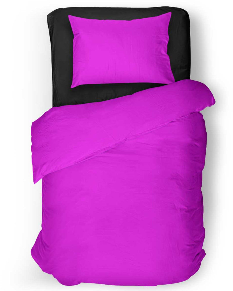 IMPAR Obliečky Purpurové, 140 × 200 cm + 90 × 70 cm
