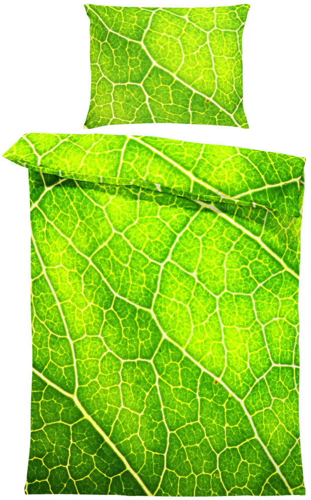 IMPAR Obliečky List, 140 × 200 cm + 90 × 70 cm