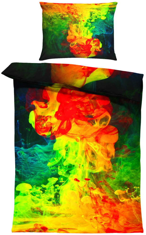 IMPAR Obliečky Farebná abstrakcia 2, 140 × 200 cm + 90 × 70 cm