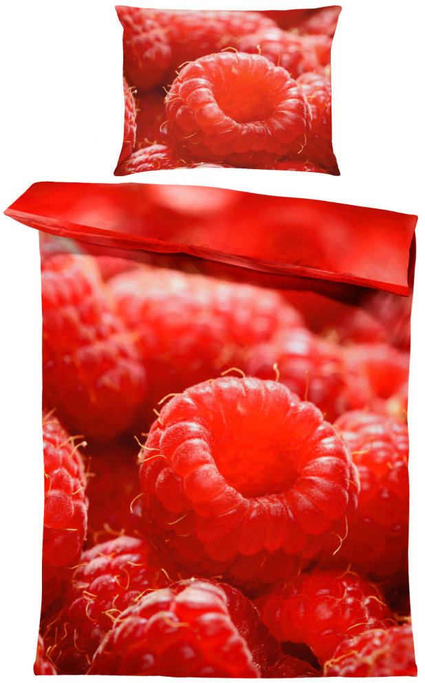 IMPAR Obliečky Maliny, 140 × 200 cm + 90 × 70 cm