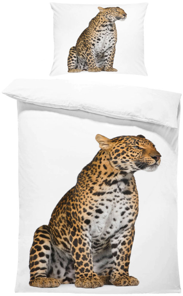IMPAR Obliečky Sediaci gepard, 140 × 200 cm + 90 × 70 cm