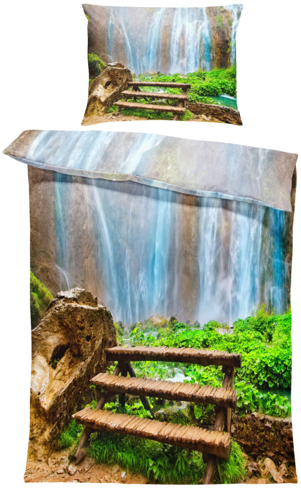IMPAR Obliečky Vodopád, 140 × 200 cm + 90 × 70 cm