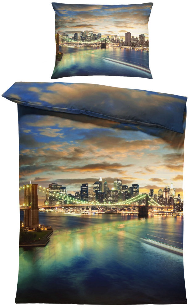 IMPAR Obliečky Brooklyn, 140 × 200 cm + 90 × 70 cm