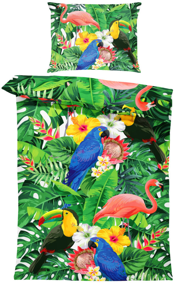 IMPAR Obliečky Tropical, 140 × 200 cm + 90 × 70 cm