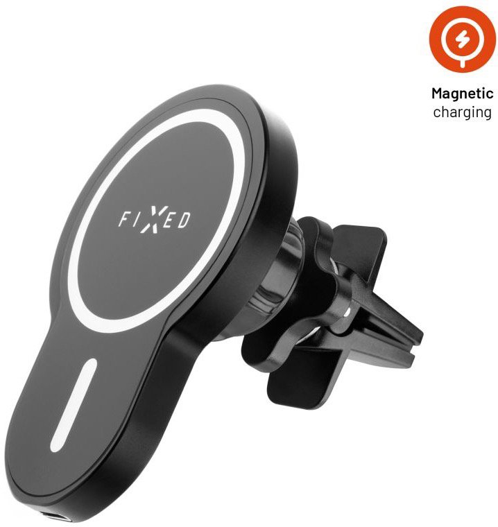 FIXED MagClick s podporou uchytenia MagSafe 15 W čierny