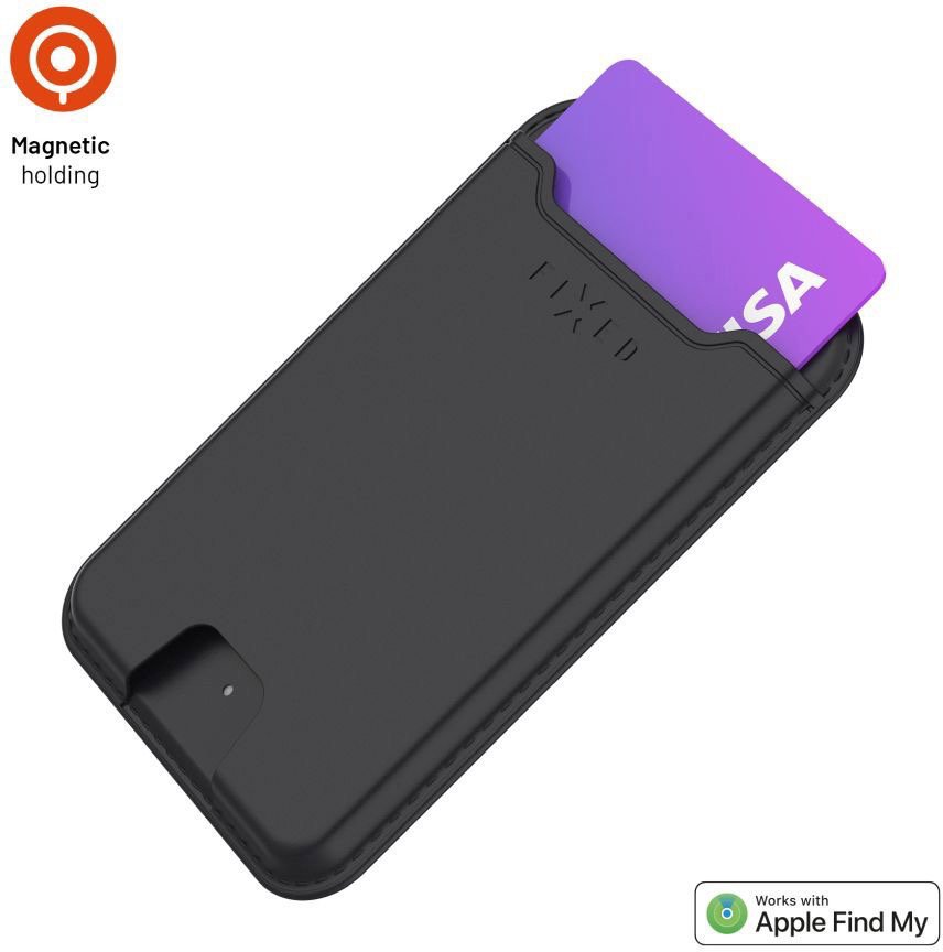 FIXED MagWallet s podporou Find My bezdrôtové nabíjanie čierny