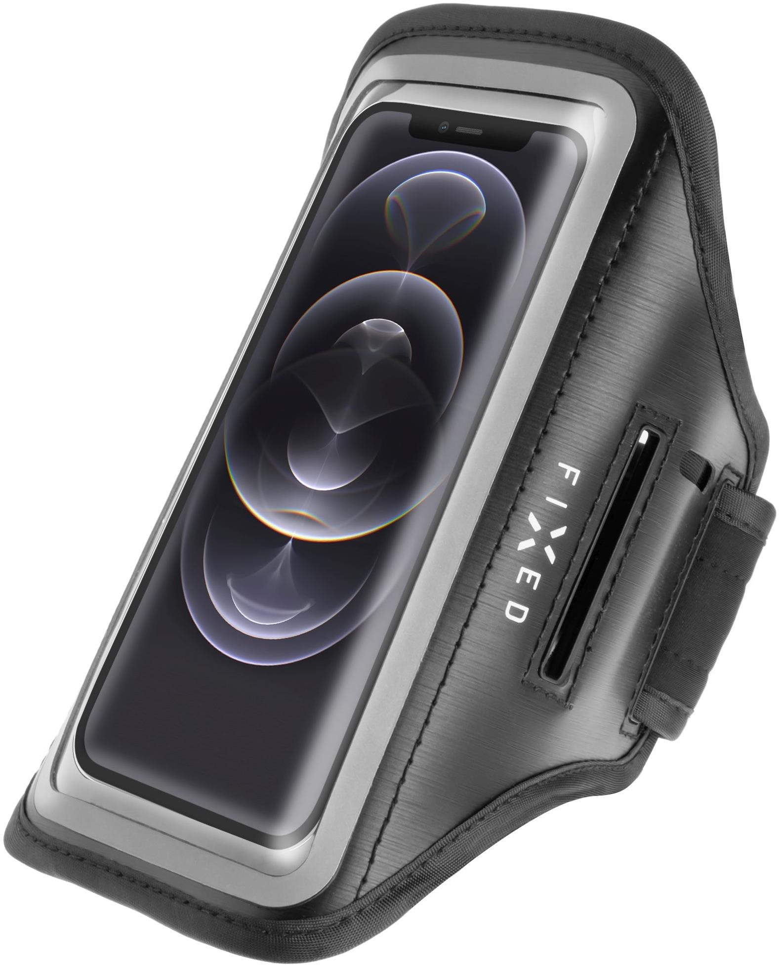 FIXED Armband Sport pre smartfóny až 6,7" čierne